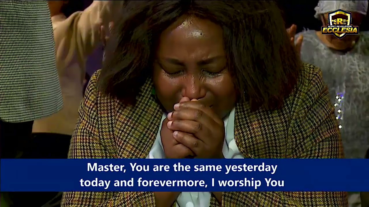 Jesus, You're the same yesterday, today and forevermore, I worship You