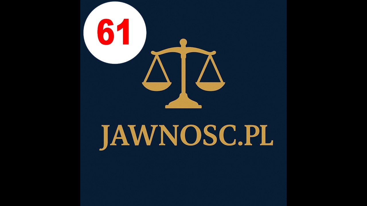 Odc. 61. Czy wniosek o informację to podanie w rozumieniu k.p.a.?