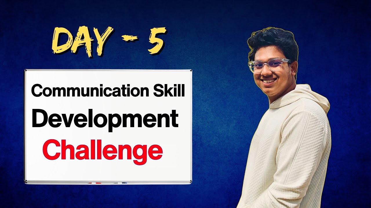 Day-5 | (For Scholarship, Visa, Job Interview/ Public Speaking/ Content Creation)