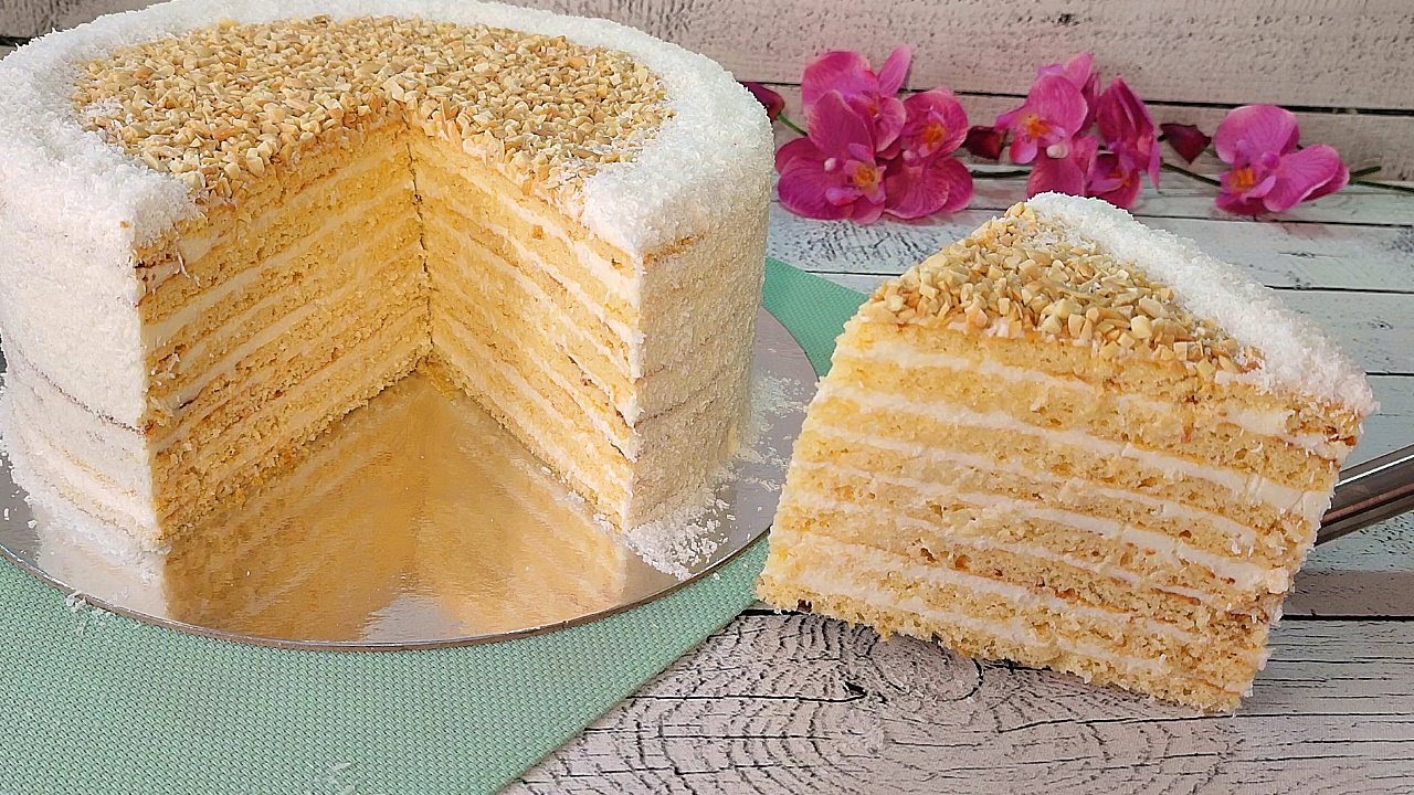 To najbardziej niesamowite ciasto Raffaello ze skondensowanym mlekiem rozpływa się w ustach! Szybko,