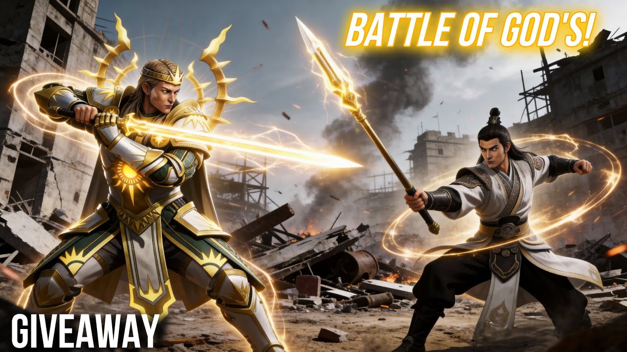 ERLING SHEN Vs MONARCH OF LIGHT 🌞 - Giveaway Announce - Shadow Fight 3 