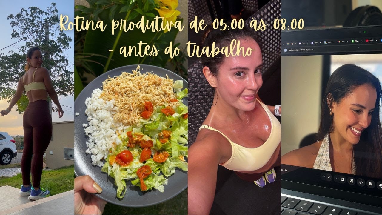Rotina produtiva de 05:00 às 08:00-Antes do trabalho -VLOGMAS 4