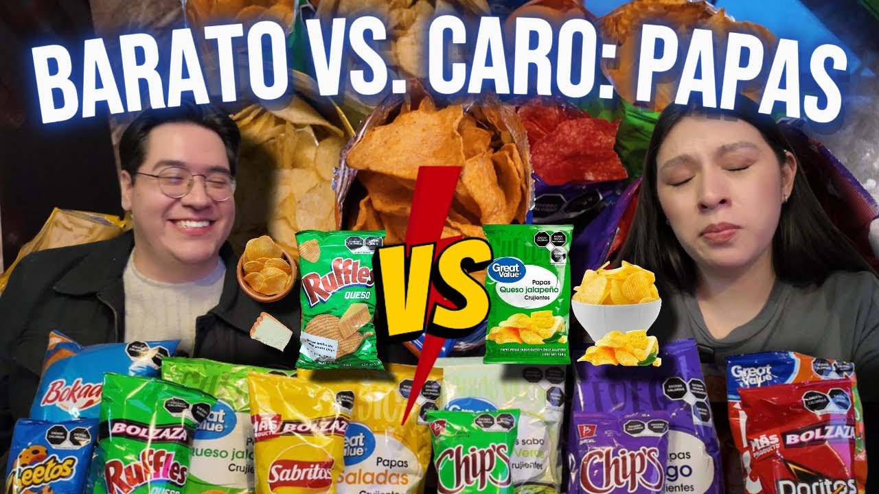 ¡Papas CARAS VS BARATAS!