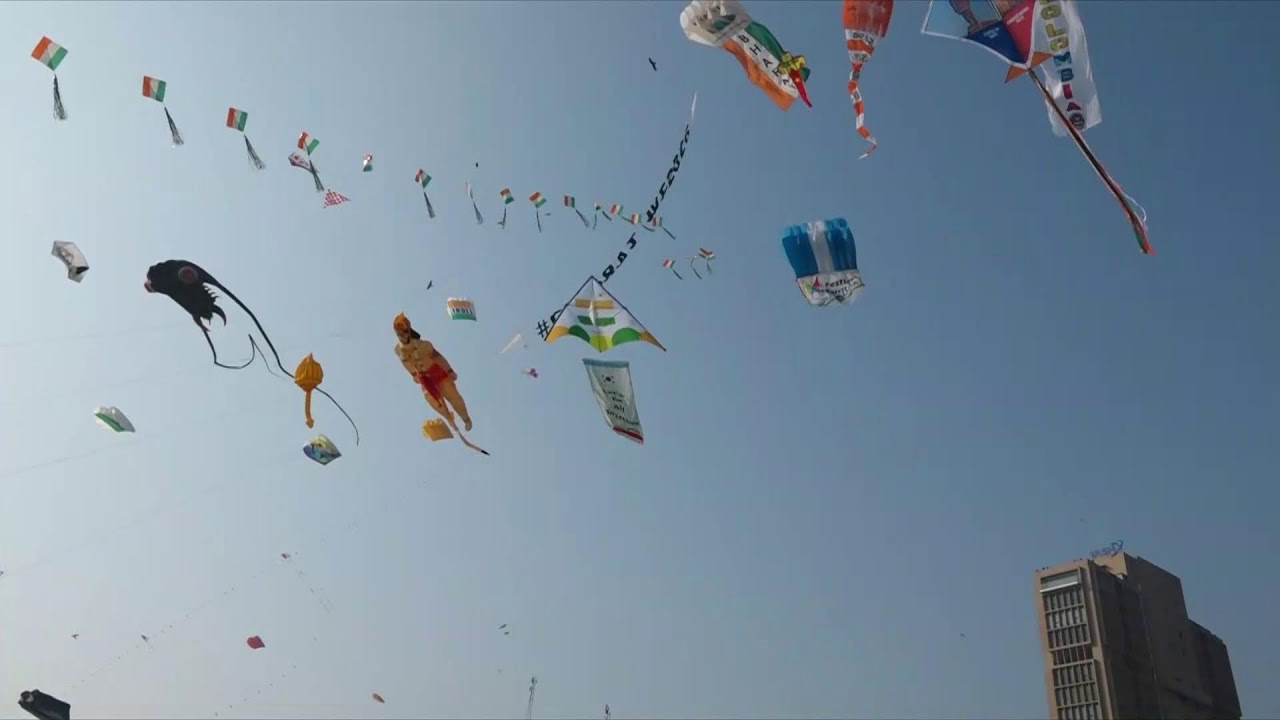 Hon.PM Shri Narendra Modi inaugurates International Kite Festival at Sabarmati Riverfront, Ahmedabad
