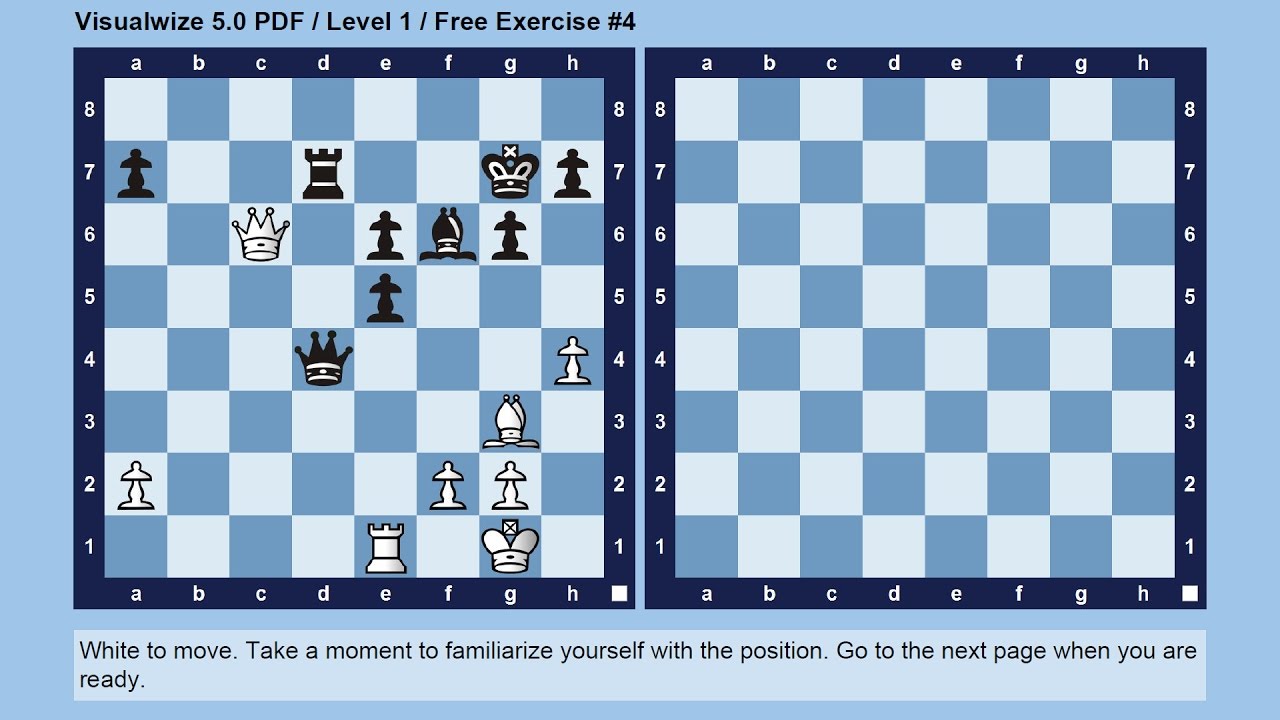 How to improve your chess visualization skill with the VISUALWIZE training method