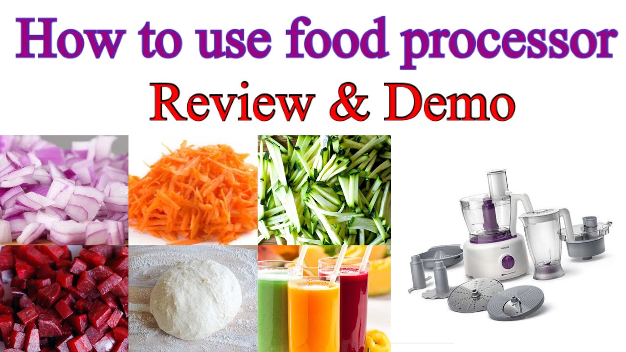 How to use Food processor | Philips Food processor review & demo | Advantages & disadvantages