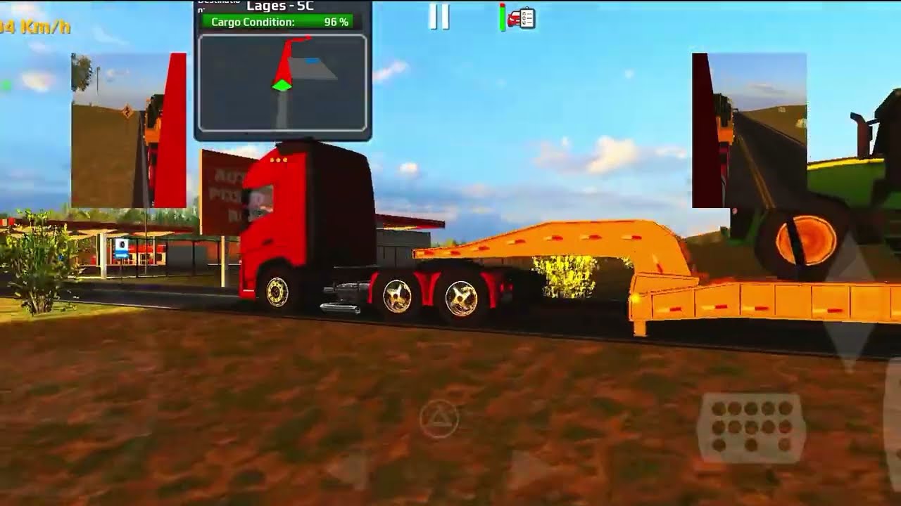 Wold truck simulator 3tructar gameplay Singal road 🚍🚍🚍🚍#woldtrucksimulator