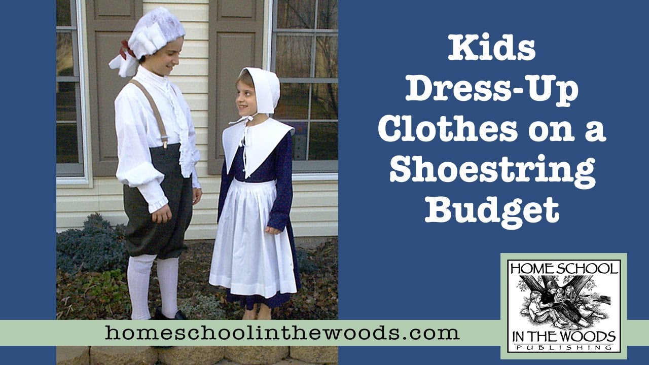 Kids Dress-Up Clothes on a Shoestring Budget