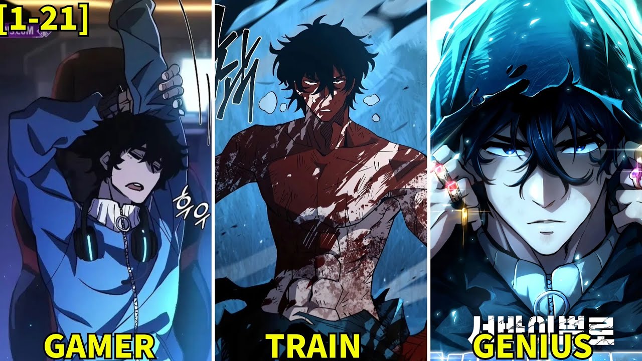 [1-21] Pro Gamer Is Forced Into A Battle Royale With Superhumans From Other worlds l Manhwa Recap