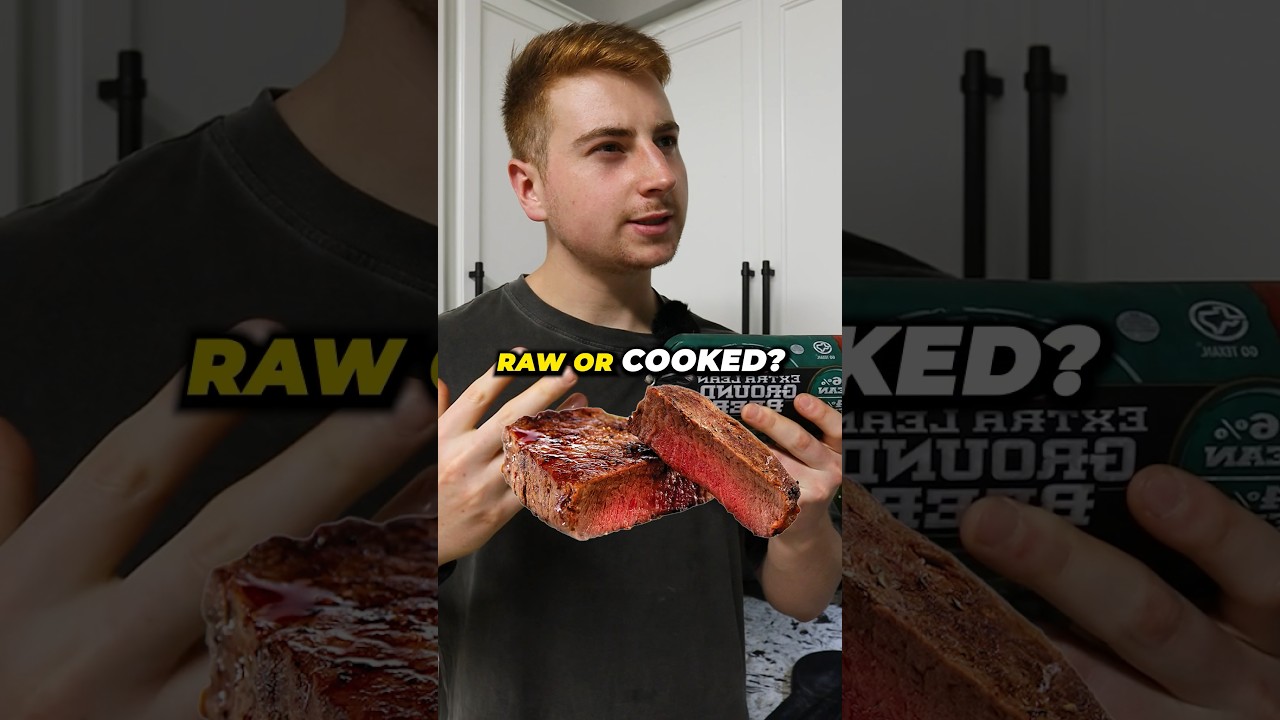 SHOULD YOU WEIGH YOUR FOOD RAW OR COOKED? 🥩🤔 #Shorts