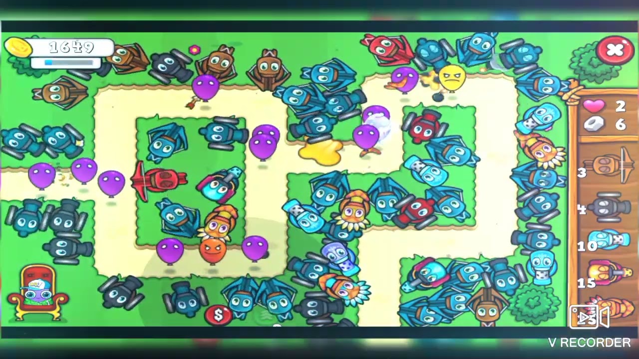 Moy 7💜 game attack the balloon🎈 mini 🎮 game #moy7 #mini #games