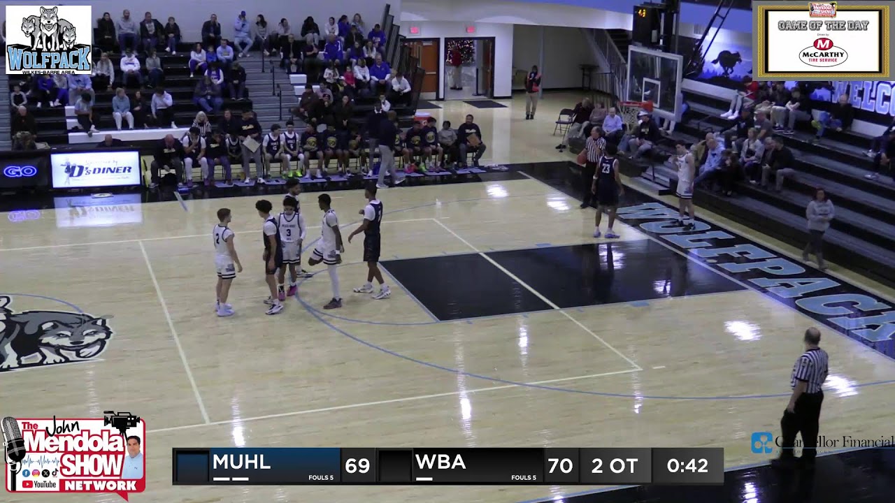 Muhlenberg vs Wilkes Barre Area Boys Basketball