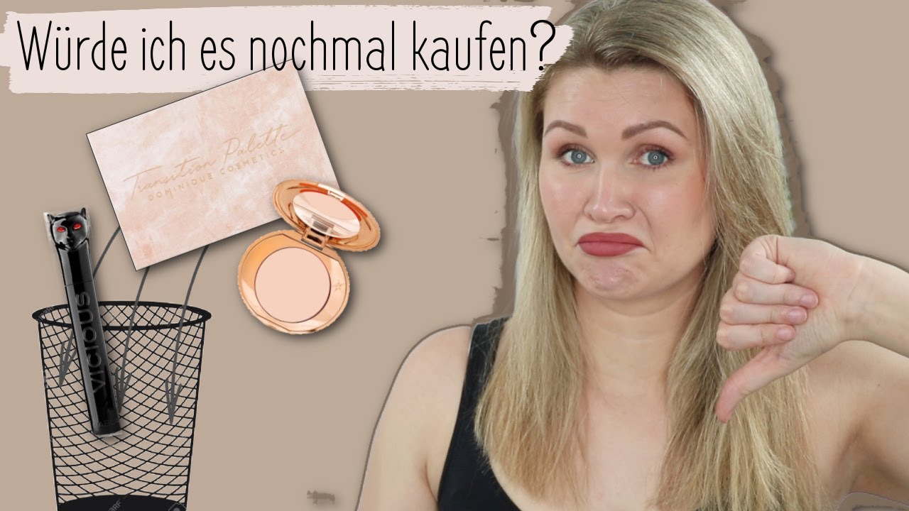 AUFGEBRAUCHT - AUSSORTIERT - WEGGESCHMISSEN 😳 | Diese Make-Up Produkte müssen gehen...