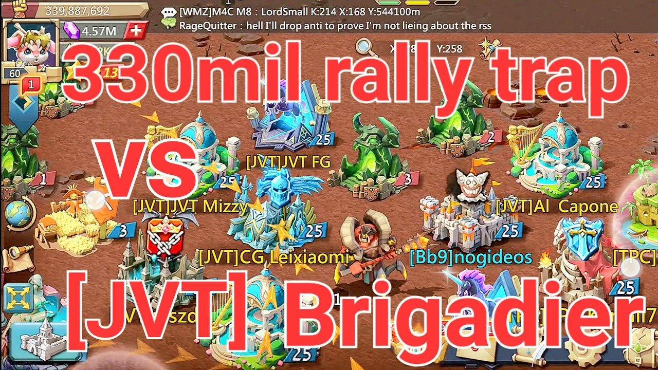 Mini rally trap vs Bot users Baron Guild [JVT]