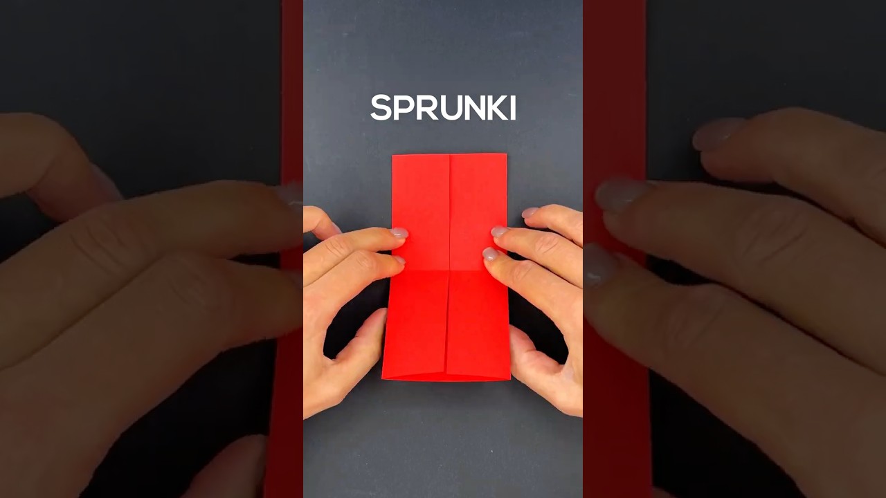 Origami Paper Sprunki Incredibox, How to Make Sprunki from paper DIY