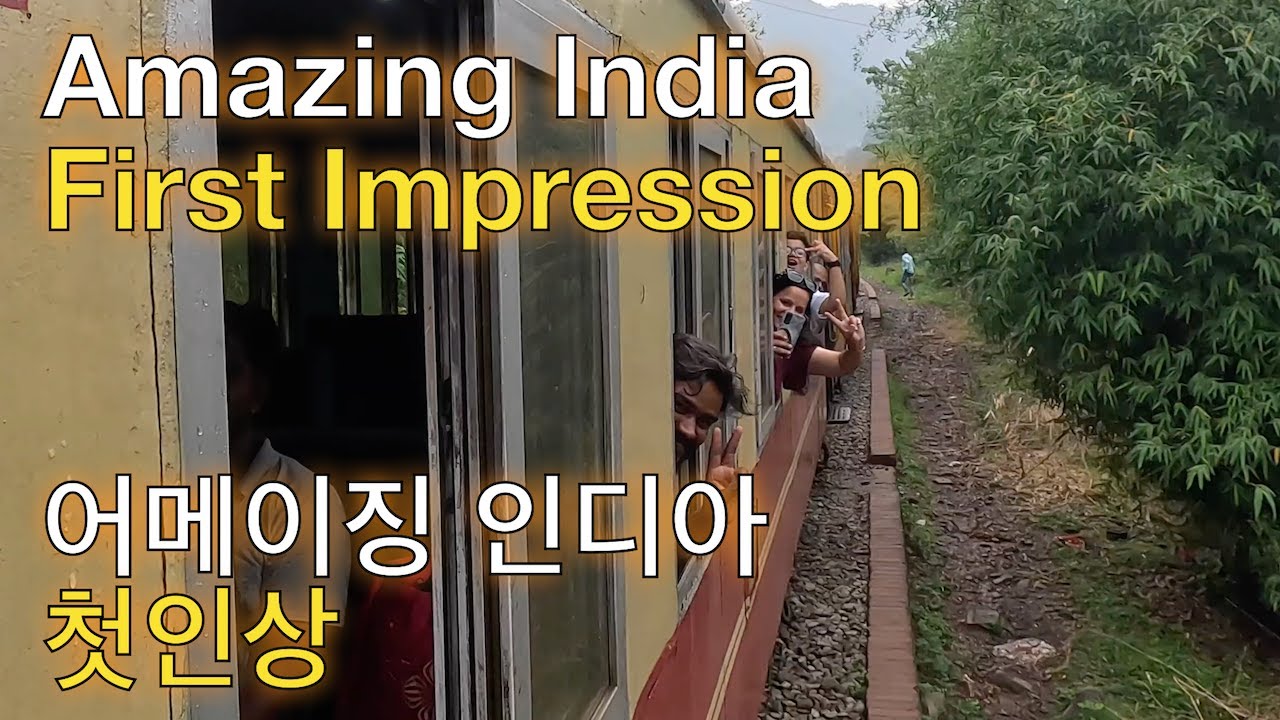 First Impression of India | 인도 첫인상 | Journey from Kalka to Shimla | 칼카에서 심라까지 여정
