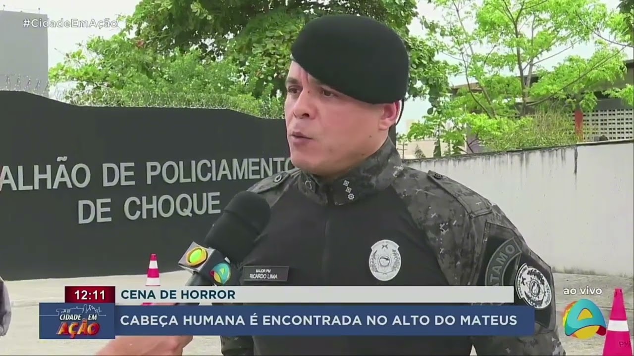 Cidade em Ação - Cabeça humana é encontrada no Alto do Mateus - Parte 02