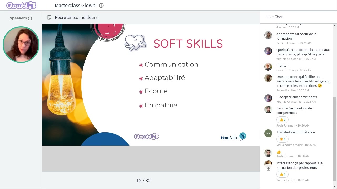 Masterclass recrutement des formateurs