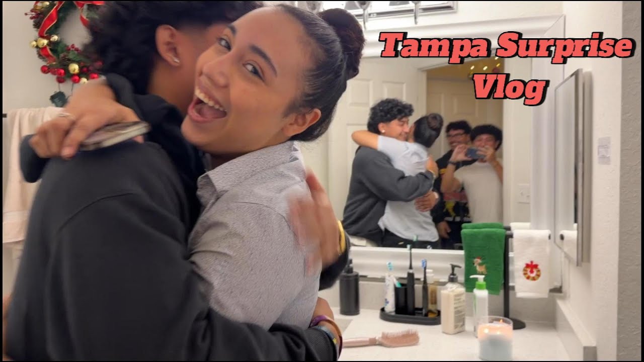 Surprise Visit in Tampa Vlog