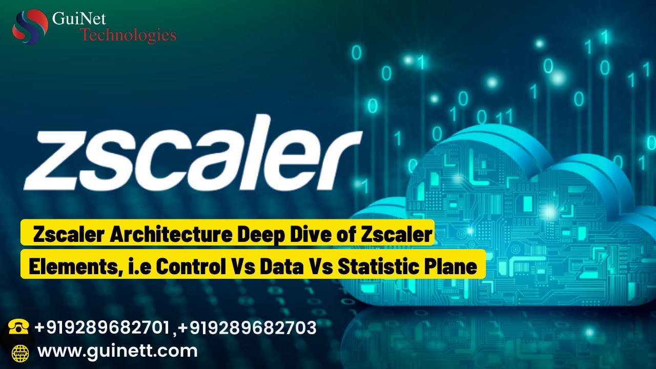 Day 3-Zscaler Architecture Deep Dive, Understand Zscaler Elements-Control Vs Data Vs Statistic Plane