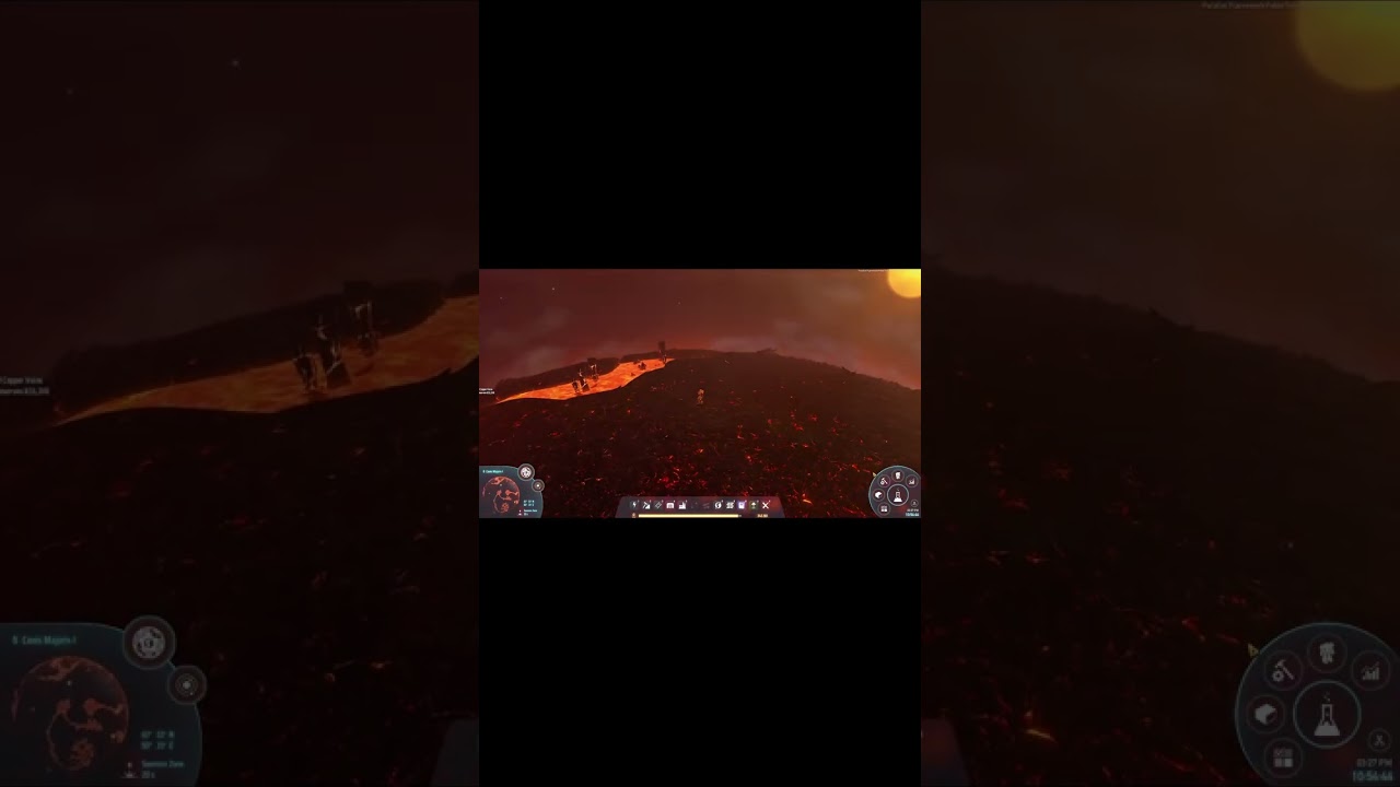Flying to a Lava Planet in Dyson Sphere Program