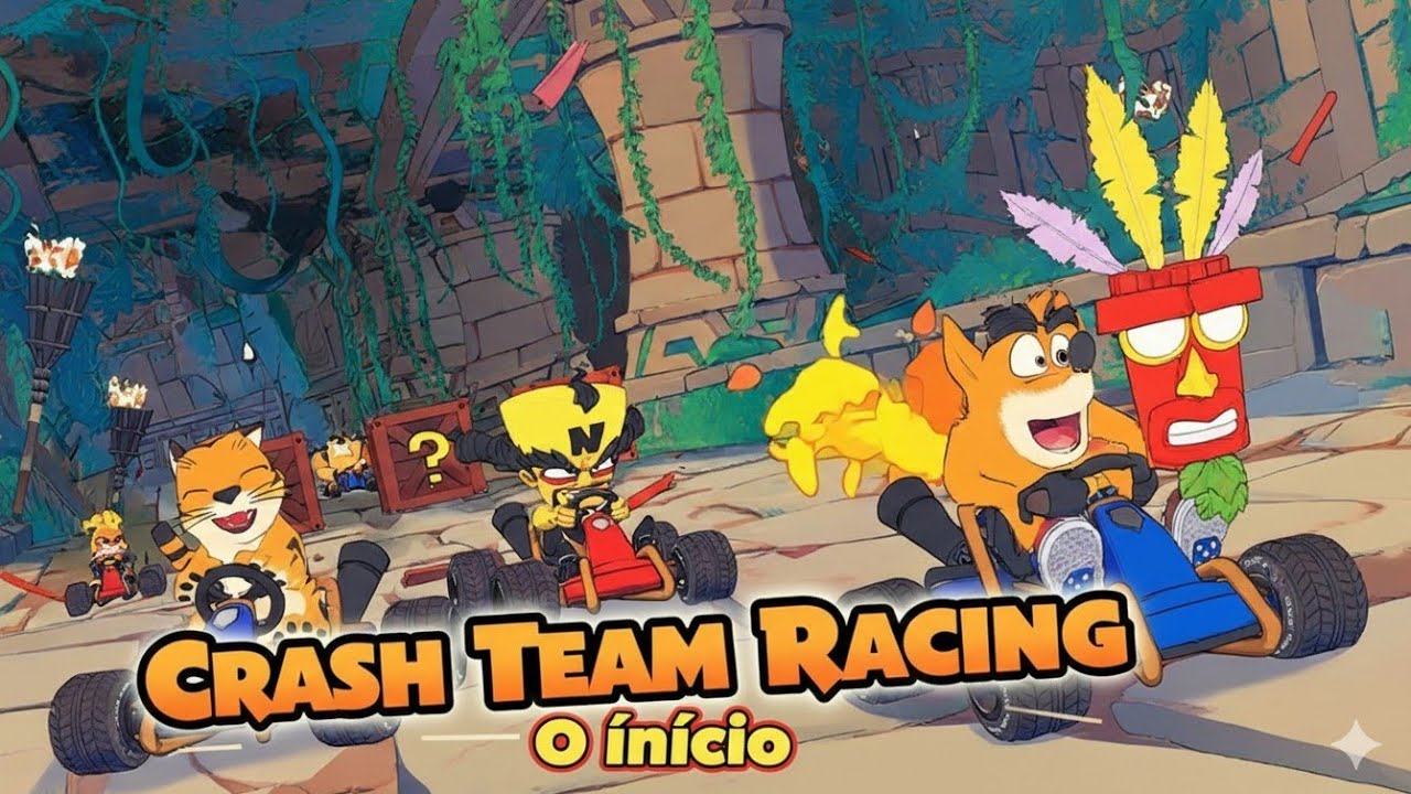 Crash Team Racing O Inicio