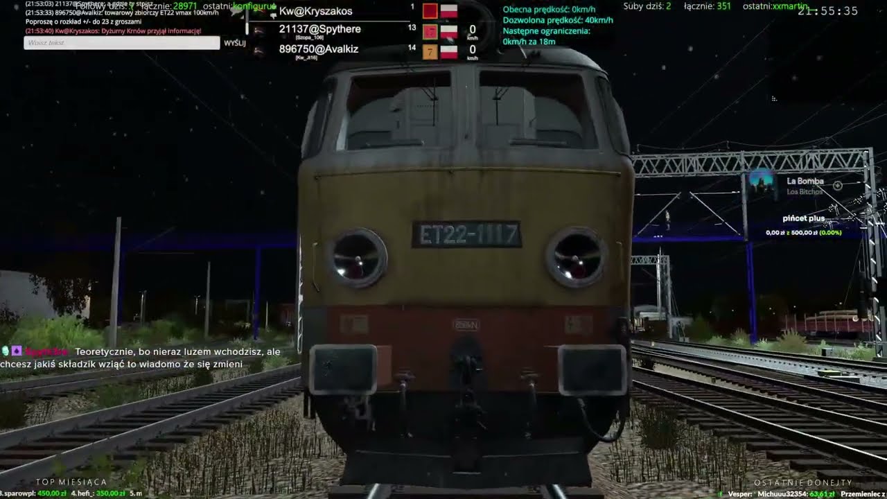 próba jeżdżenia ET22 w TrainDriver2. ej wiecie może po co kierownica w tej ciuchci ?? [13.07.2024]