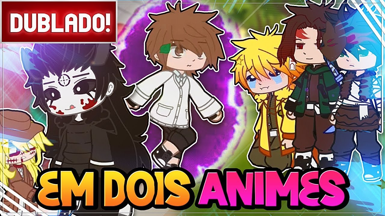 [ DUBLADO ] 😰 SE EU ESTIVESSE EM: THE PROMISED NEVERLAND E DEMON SLAYER | Mini Filme GACHA CLUB