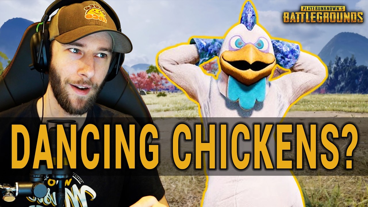 Wszyscy zachowajcie spok&oacute;j w związku z TAŃCZĄCYMI KURCZAKAMI w PUBG z ​​udziałem Halifaxa | rozgr...