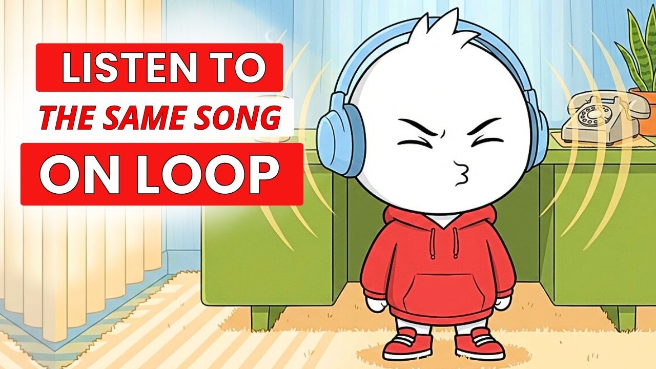 The Psychology of People Who Listen to the Same Song on Loop