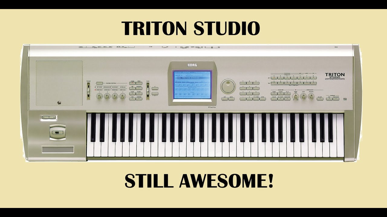 KORG Triton Studio Sequence in Minutes