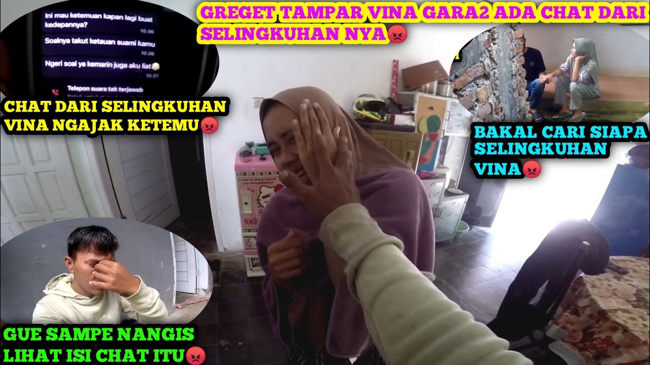GREGET TAMPAR VINA GARA2 ADA CHAT DARI SELINGKUHAN NYA MAU NGAJAK KETEMU‼️