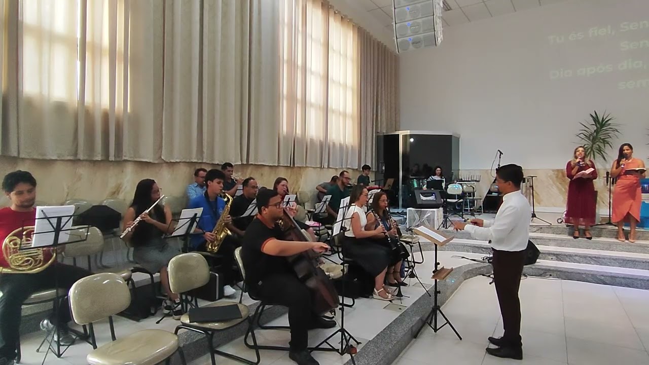 AD Laranjeiras I - Culto da Família - 11/01/2026 - Orquestra Louvor e Paz - 535 - Tu és Fiel 