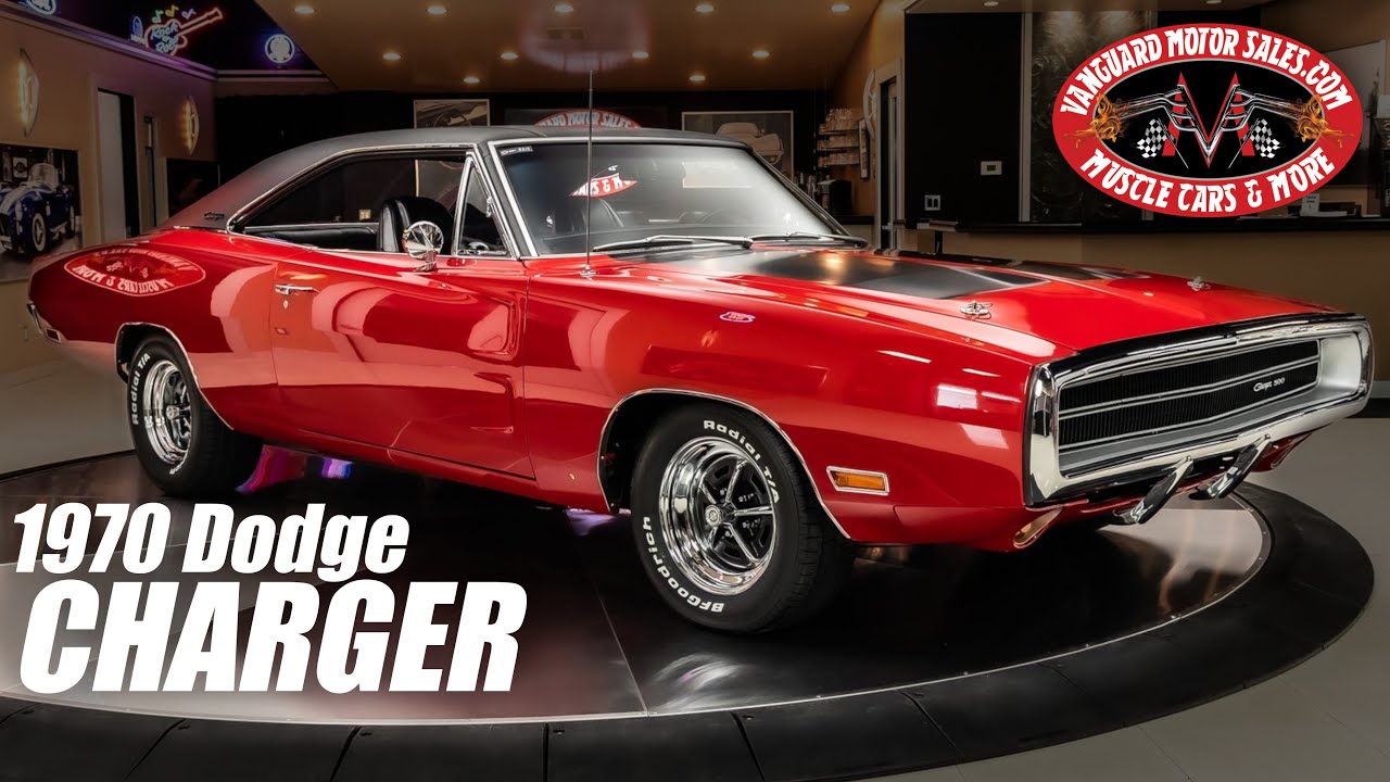 1970 Dodge Charger 500 For Sale Vanguard Motor Sales #9219