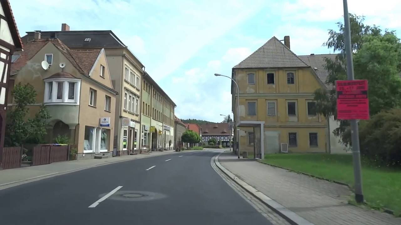 En route from Zittau to Hirschfelde on the B99 in Germany