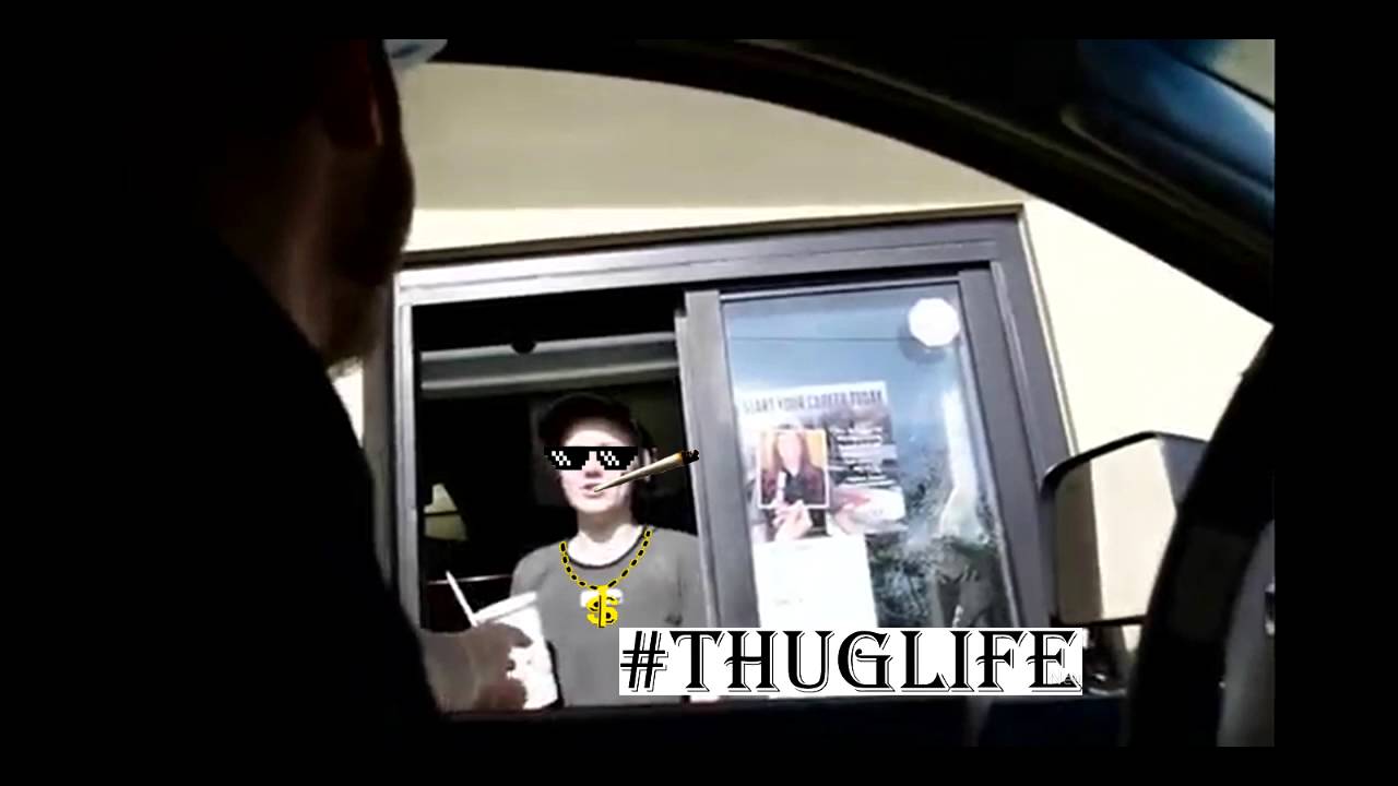 Coub #Girl Thug Life | Прикол Крутая деваха