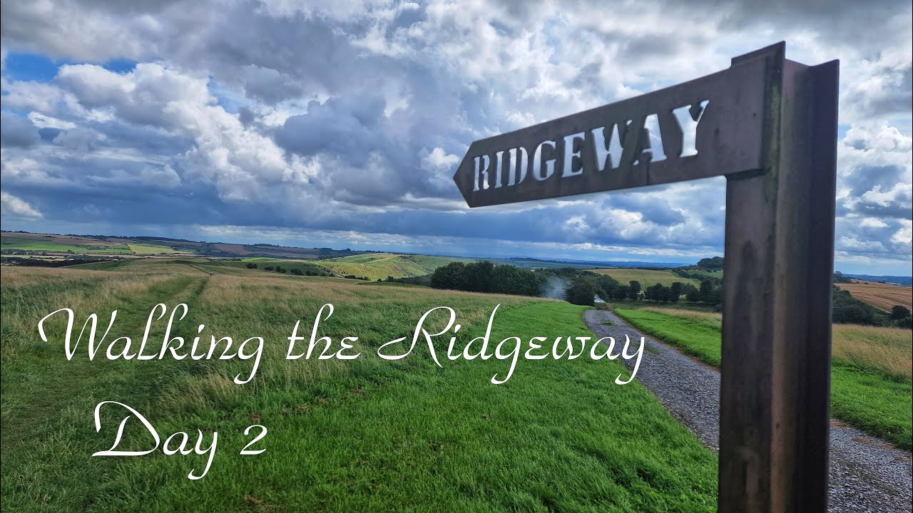 Walking the ridgeway. Day 2. Liddington Castle to Ardington Down.