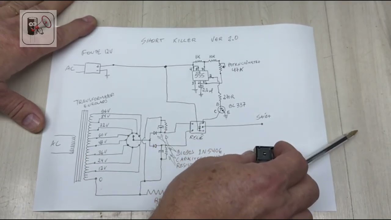 Short killer para telas lcd versão 2.0