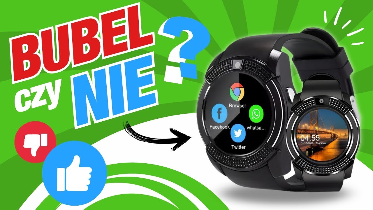 Smartwatch za 50 zł z Allegro - Test Retoo V8 | Warto czy nie?