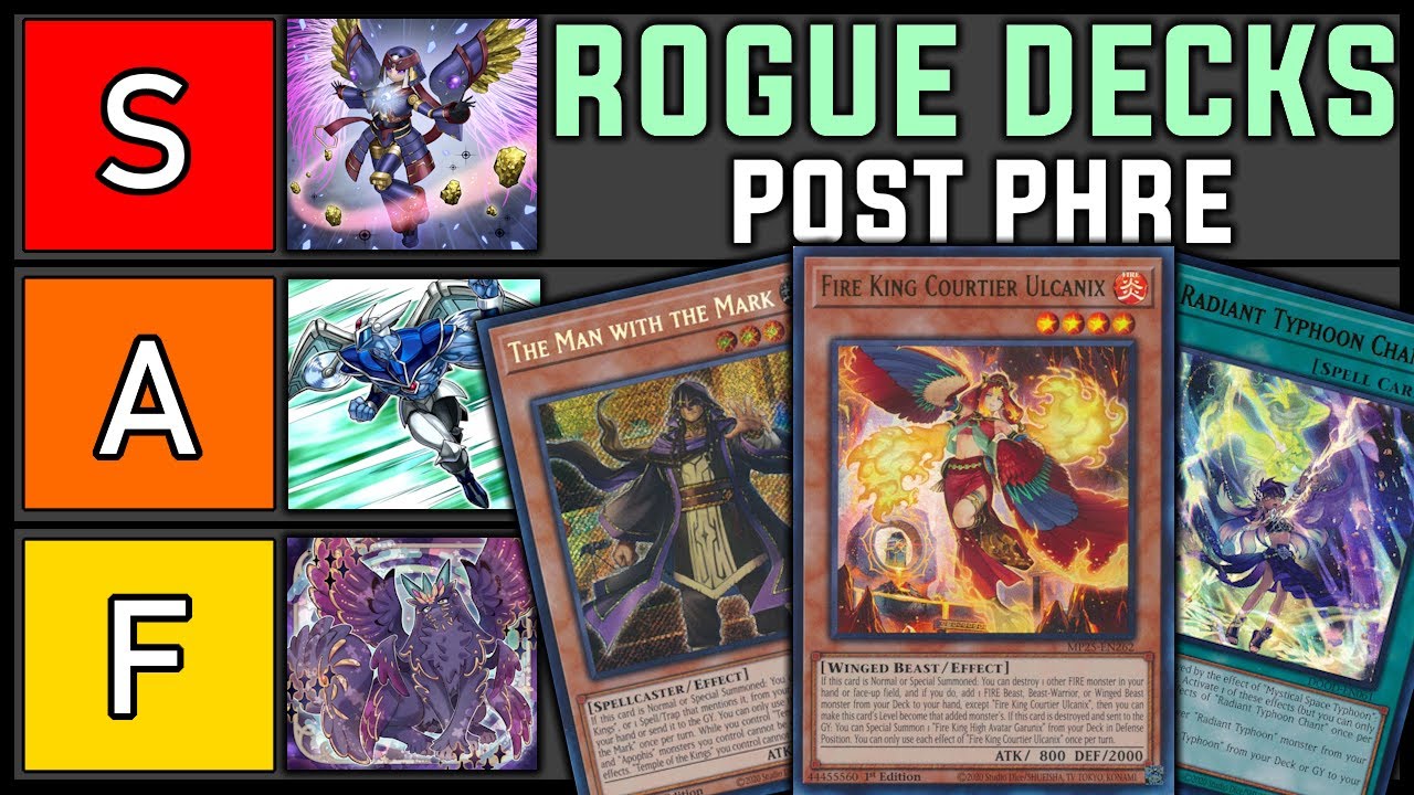 Лучший список колод Yu-Gi-Oh! Rogue после Phantom Revenge (PHRE)