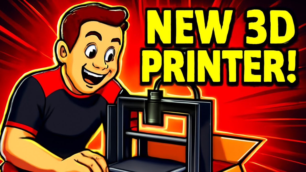 Unboxing my new #3dprinter 💜