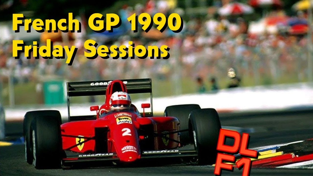 F1 1990 France 🇫🇷 Friday Sessions ⏱️ (Short Review)