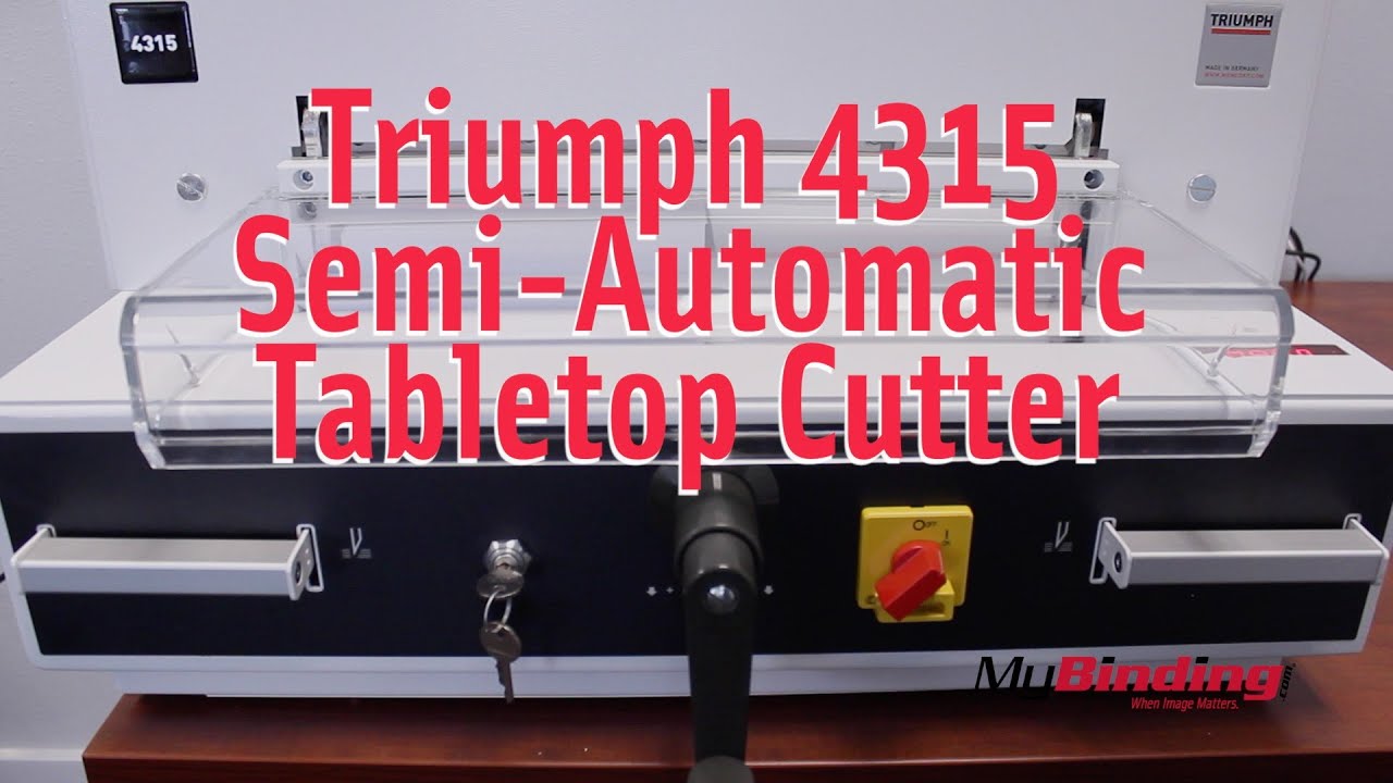 Triumph 4315 Semi Automatic Tabletop Cutter