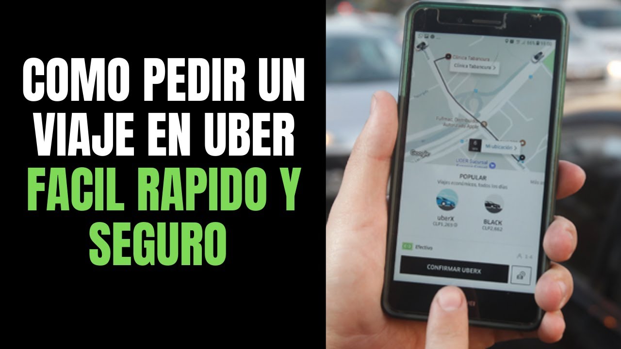 Como pedir un viaje en UBER
