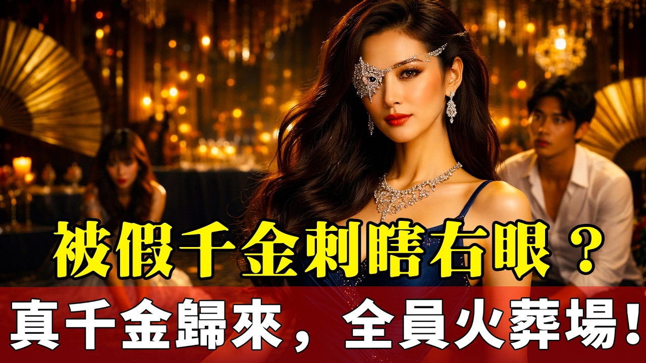 被假千金刺瞎右眼？真千金霸氣回歸，一場晚宴讓她偷竊入獄、身敗名裂！植物人男友甦醒：“誰敢欺負我老婆？”