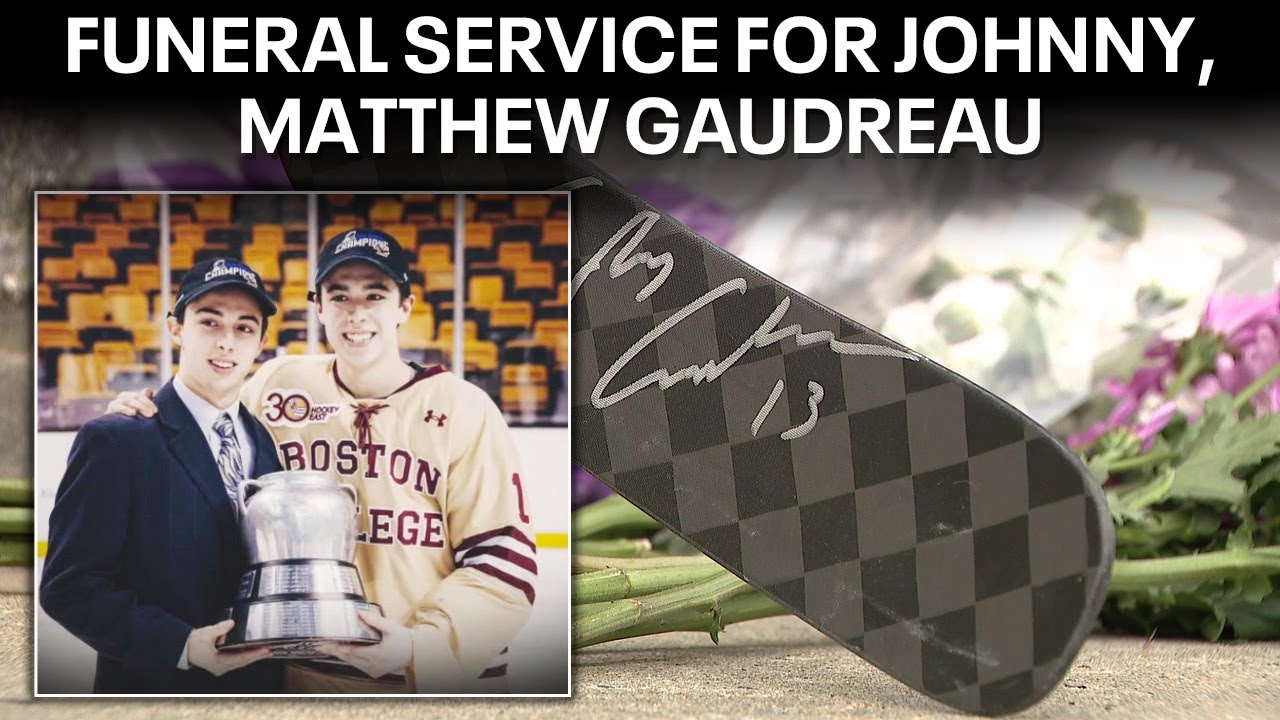Johnny & Matthew Gaudreau remembered at memorial service