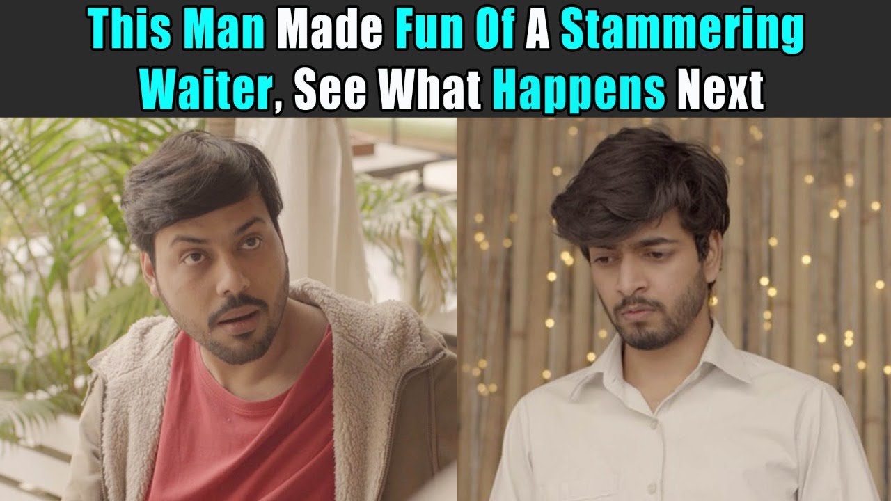 This Man Made Fun Of A Stammering Waiter, See What Happens Next | Purani Dili Talkies