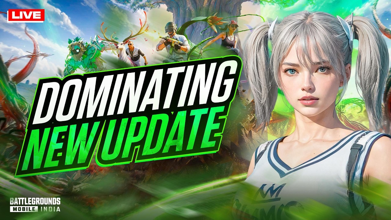 🔴BGMI LIVE🔥4.2 UPDATE INTENSE GAMEPLAY & RANK PUSH | CHALLENGES + CUSTOM ROOMS | ROAD TO 10K