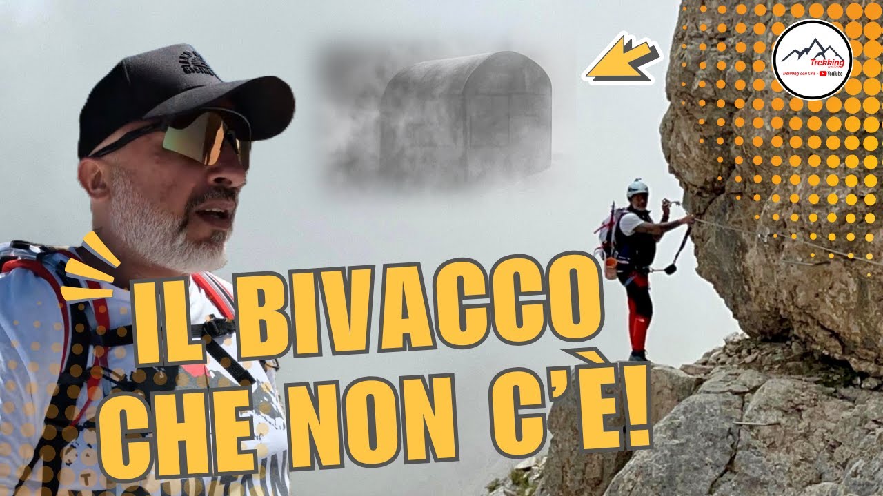 GRAN SASSO e l'escursione al Bivacco Fantasma - Ferrata al Bivacco Bafile (che non c'è)