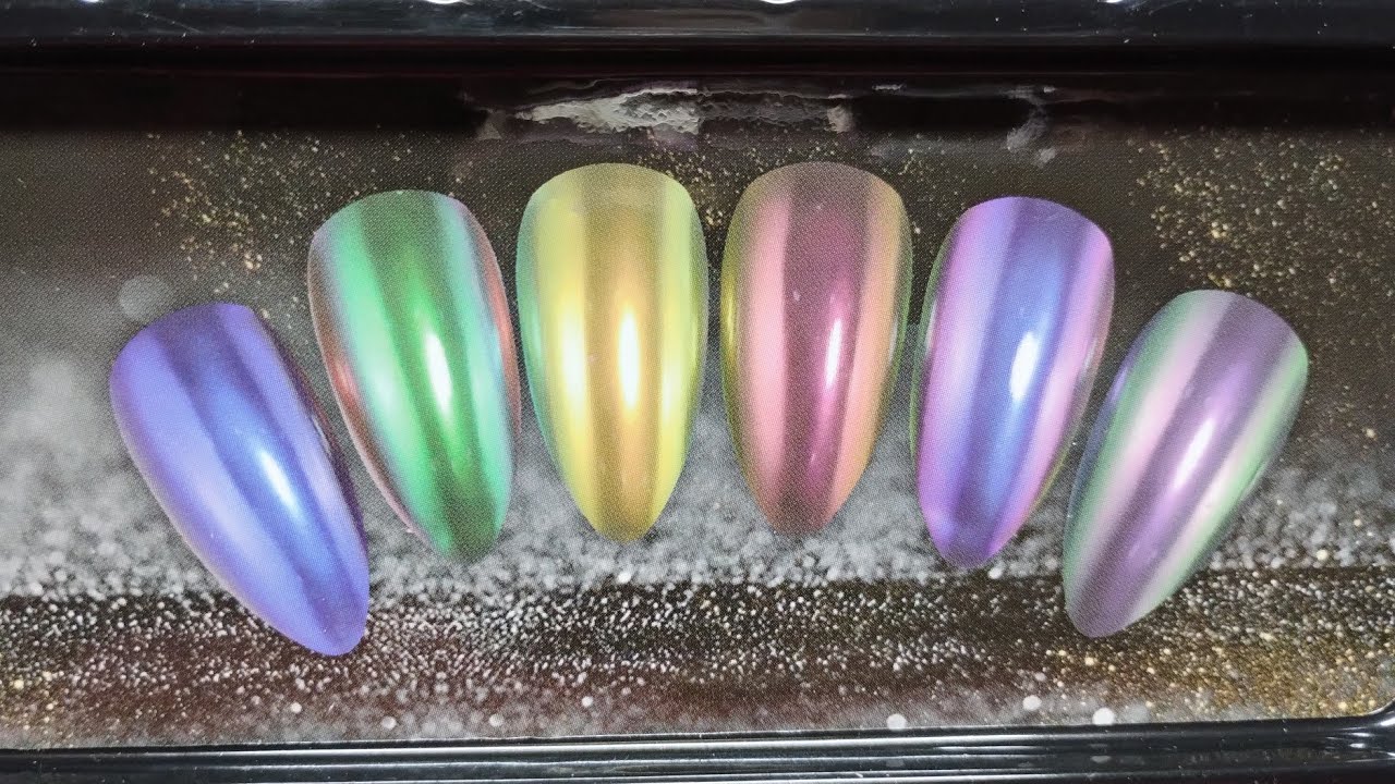 Exotic Nails/Liquid chrome Aurora y efecto pinky Reseña 